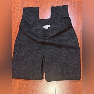 Style & Co. Black Patterned Leggings